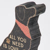Love and A Dog Chunky Sitter - Blush & Cactus