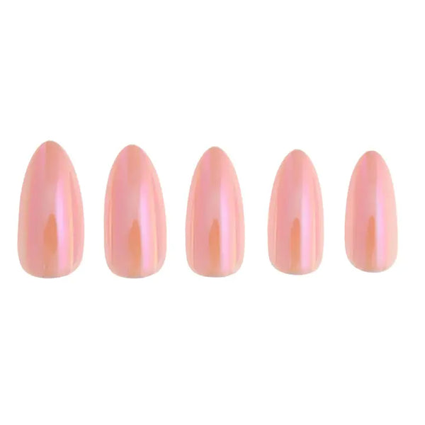 Paint Lab Cotton Candy Chrome Press-On Nails