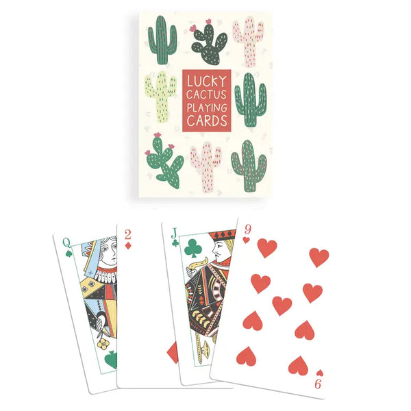 Lucky Cactus Deck of Playing Cards
