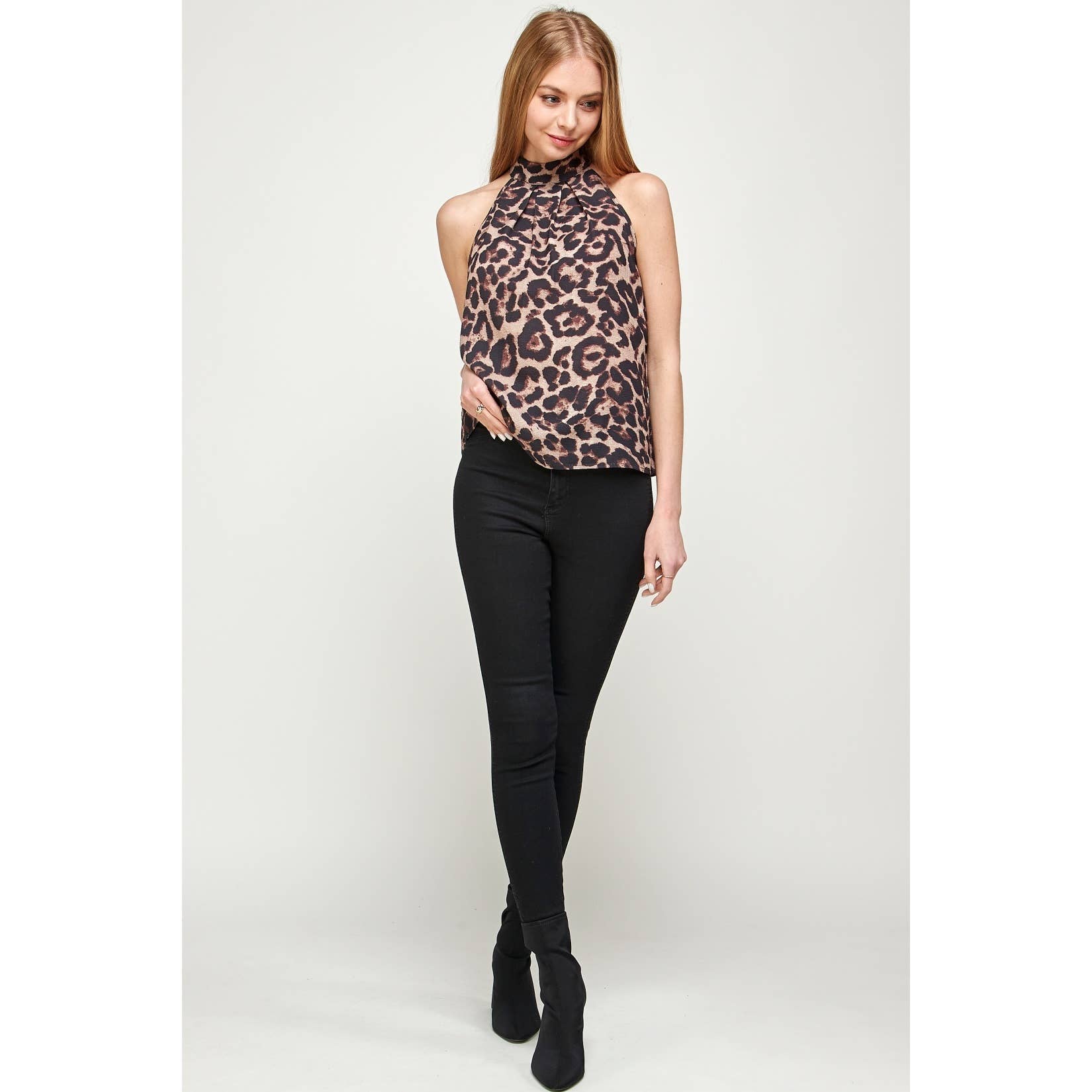 Wild Side Halter Top