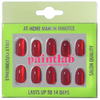 PaintLab Red Ruby Press - On Nails - Blush & Cactus