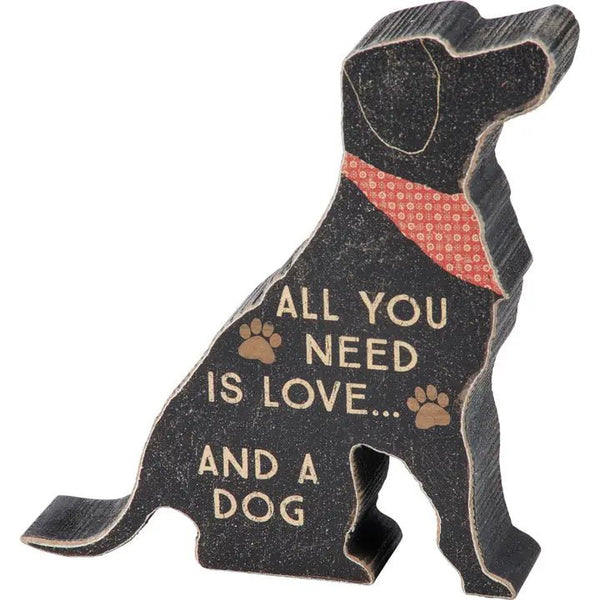 Love and A Dog Chunky Sitter - Blush & Cactus