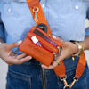 Clip & Go Strap w/Zippered Pouch Classic - Blush & Cactus