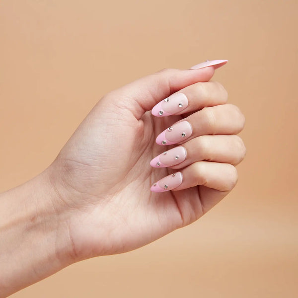Paintlab Pink Velvet Press-on Nails