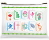Queen of the Tiles Zippered Bag
