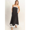 Coastal Cool Maxi Dress - Blush & Cactus