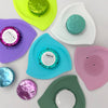 Shower Steamer Tray - Silicone Soap Tray - Blush & Cactus