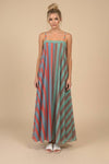 Sangria Sunset Maxi Dress - Blush & Cactus