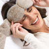 Teddy Weighted Sleep Mask - Limited Edition - Blush & Cactus