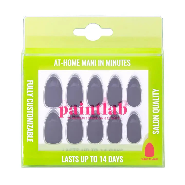 PaintLab Noir Matte Press-On Nails