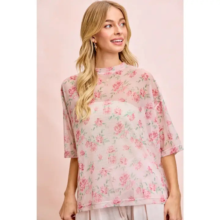 Blushing Bloom Top