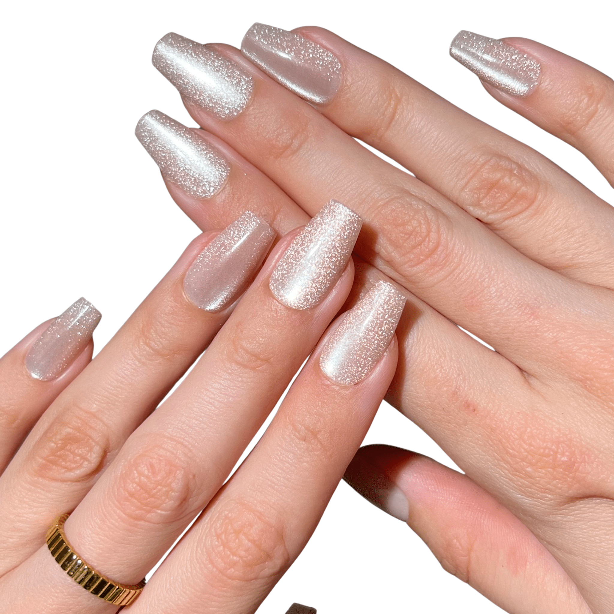 PaintLab Shimmer & Glow Press On Nails - Blush & Cactus