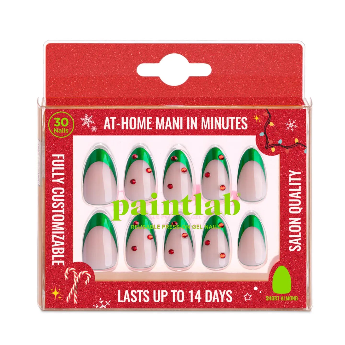 PaintLab Mistletoe Glam - Blush & Cactus