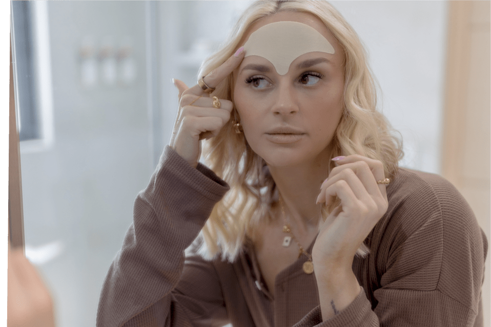 Seald™ Forehead Tape – Wrinkle Smoothing Patches - Blush & Cactus