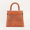 Loyal West Leon Mini Handle Purse - Brown - Blush & Cactus