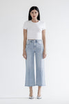 Mica Denim High Rise Wide Leg With Embellishment - Blush & Cactus
