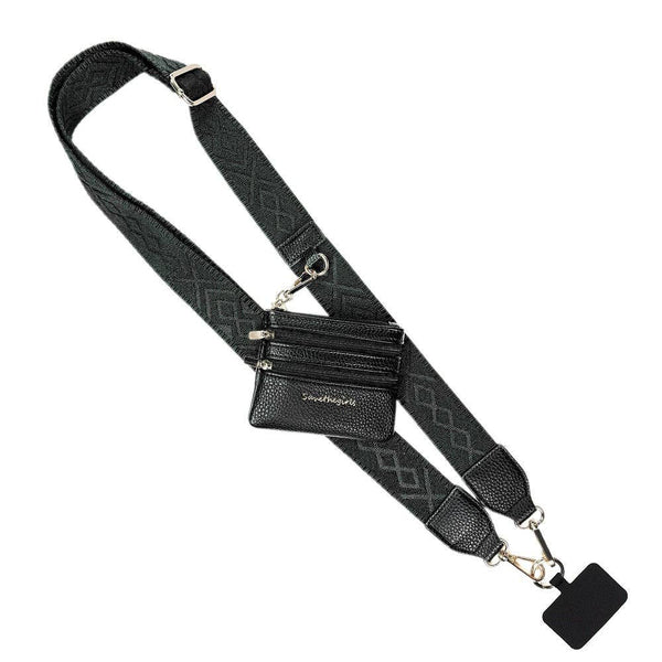 Clip & Go Strap w/Zippered Pouch Classic - Blush & Cactus