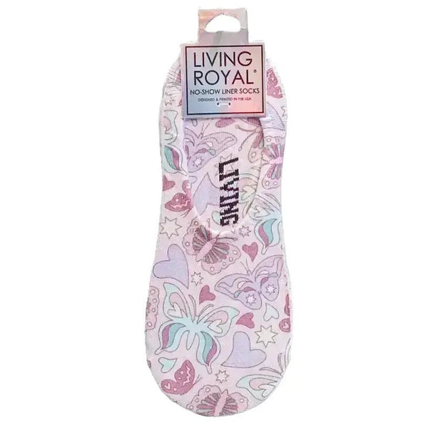 No - Show Liner Socks - Assorted Cowboy Boots - Pink - Blush & Cactus