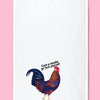 Cock-A-Doodle Go Fuck Yourself Dishtowel