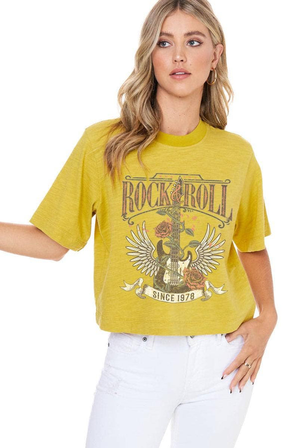 Rock N Roll Vintage Graphic Top