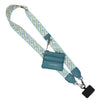 Clip & Go Strap w/Zippered Pouch XOXO - Blush & Cactus