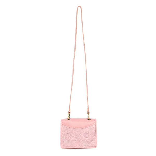 Prairie Blush Petite Shoulder Bag - Blush & Cactus