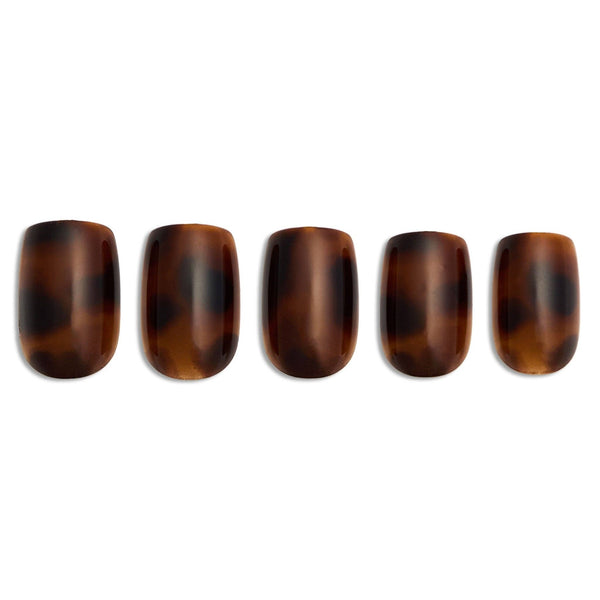 PaintLab Feline Fine Press On Nails - Blush & Cactus