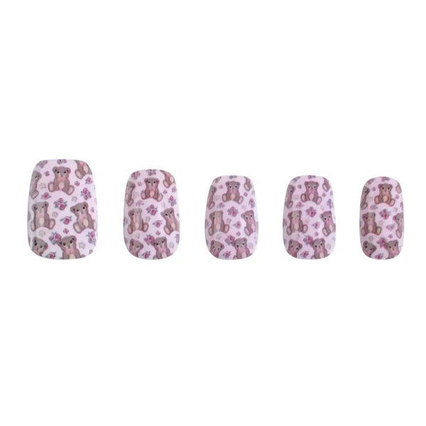 Paintlab Teddy Bear Press-On Nails