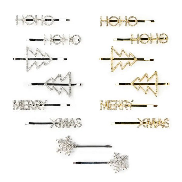 Olivia Moss Bling Hair Clips - Asst styles - Blush & Cactus
