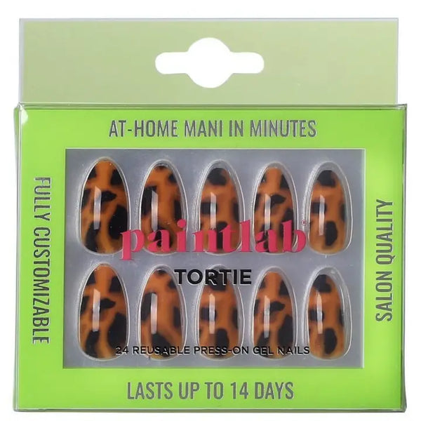 PaintLab Tortie Press-On Nails