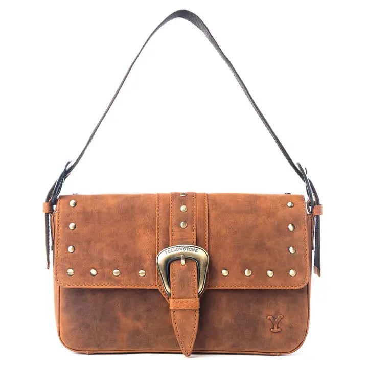 Myra Amber Paradise Handbag with Rivets