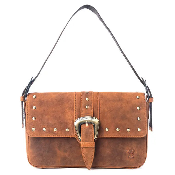 Myra Amber Paradise Handbag with Rivets
