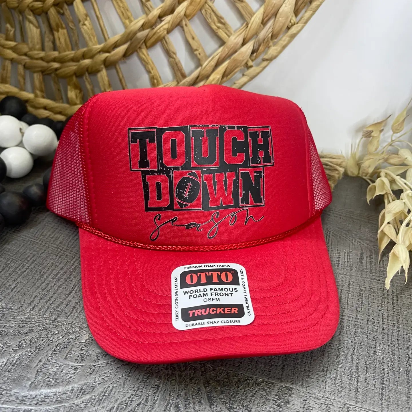 Touch Down Season Trucker Hat