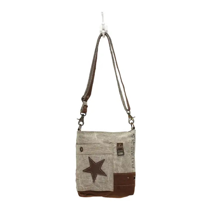 Myra Leather Star Small & Cross Body Bag
