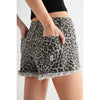 MICA HIGH RISE LEOPARD SHORTS - Blush & Cactus