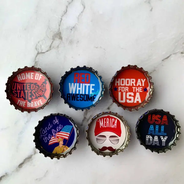 'merica Americana Magnets - Handmade & Eco-Friendly