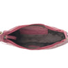 Heritage Vine Embossed Leather Bag For Women in Red with Shoulder Strap - Blush & Cactus