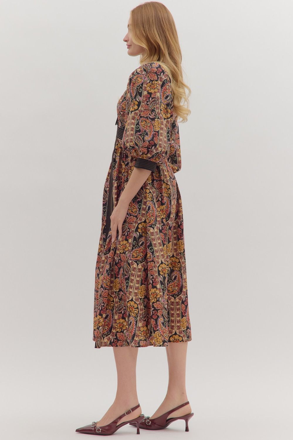 Ever After Paisley Midi