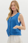 Entro Solid Knit Vest Top