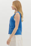 Entro Solid Knit Vest Top