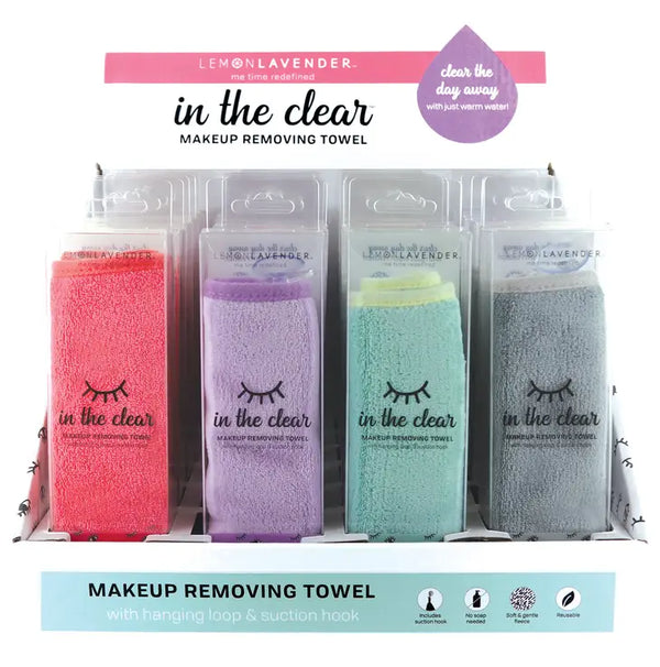 Lemon Lavender Makeup Removing Towel - 4 Colors