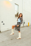 WE BE SCOOTIN' MESH Mesh Dress - Blush & Cactus