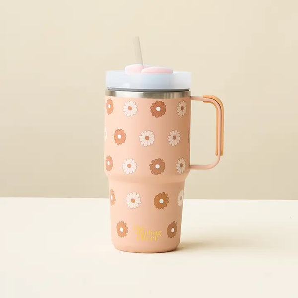 20 oz Mini On-The-Go-Darling Daisy Tan