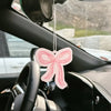Sweet Ride Car Air Freshener-Bow Pink