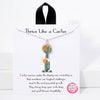 Sun Cactus Figure Pendant Chain Necklace