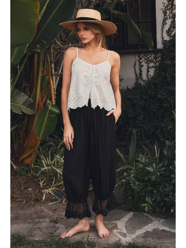 Relaxed Bloomer Pants