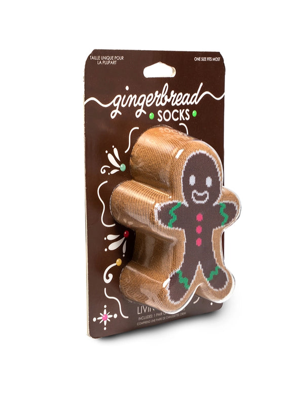 Gingerbread 3D Socks