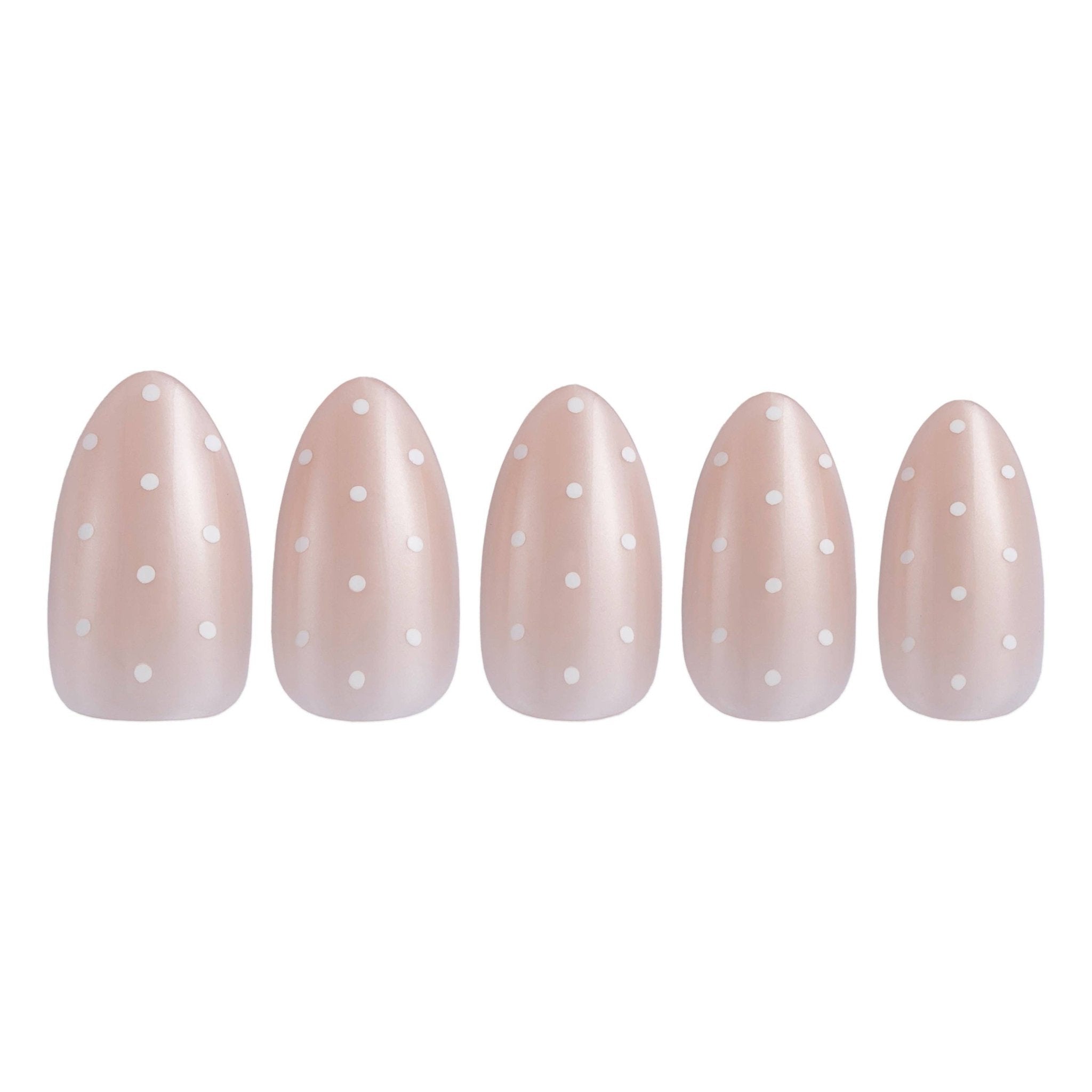 PaintLab Sugar Dot Press On Nails - Blush & Cactus