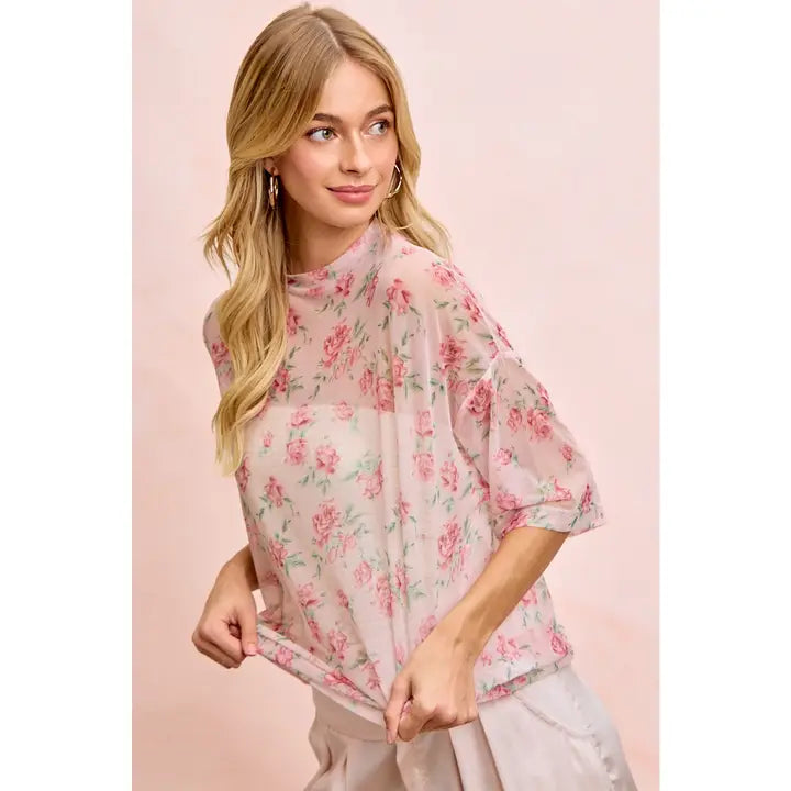Blushing Bloom Top