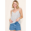 Garden Party Cami Tank - Blush & Cactus